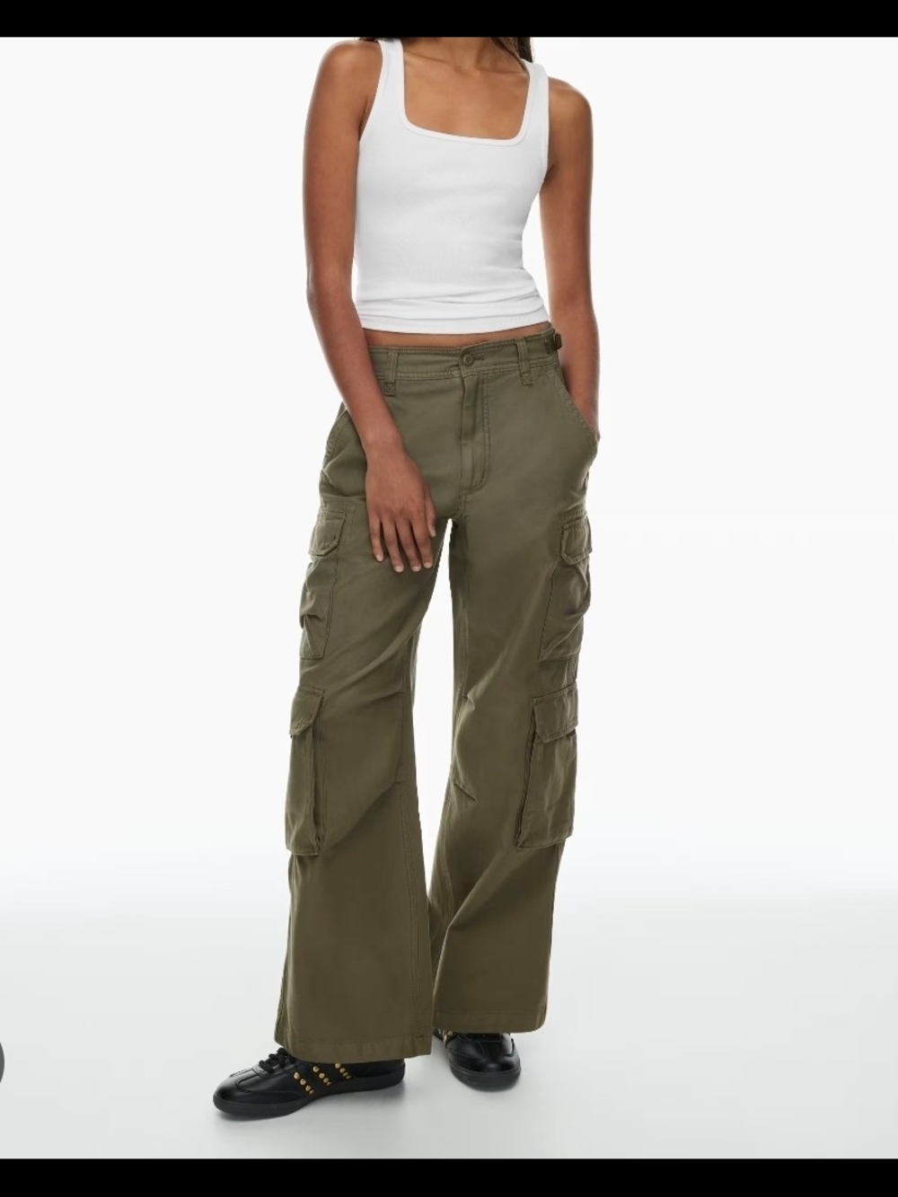 TNA Green Cargo Pants